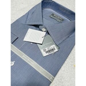 Hickey Freeman New York Men's Contemporary Fit Dress Shirt 17 36/37 New With Tag